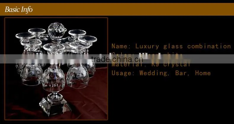 Beautiful Crystal Goblet for home use or wedding use