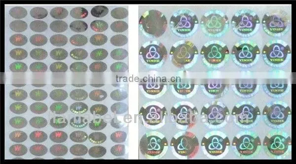 Anti-fake printing label with fast delivery