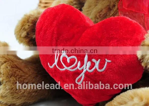 Custom cute valentines gift plush teddy bears