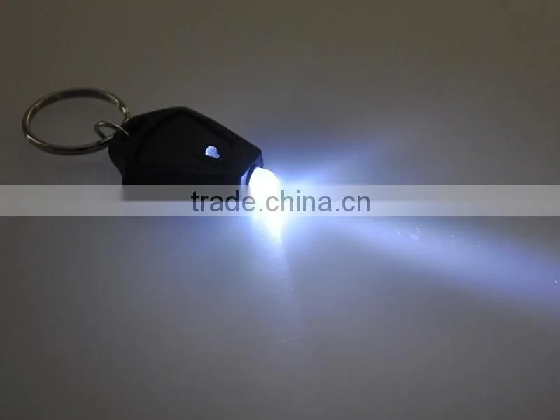 Hot Selling 20000mcd White light Mini Custom Keychain LED Light Maker