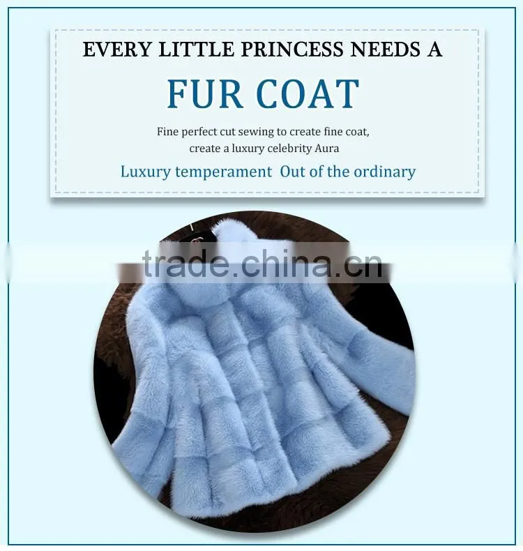 new stylish women's clothing boutique mink fur coat