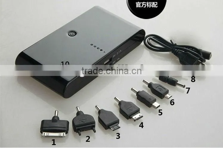 Hot Selling Dual USB Port 2000mah Power Bank Portable Mobile Charger For iPhone5 iPad & Samsung S4