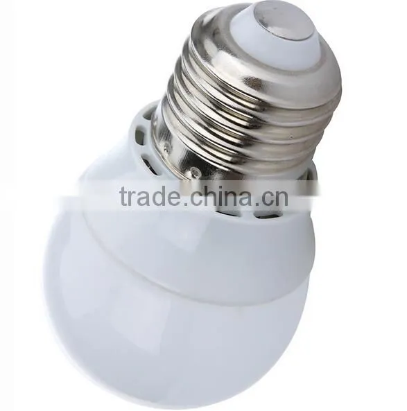 220V E27 2W LED Bubble Ball Bulb Energy Saving Light Globe Lamp 140LM