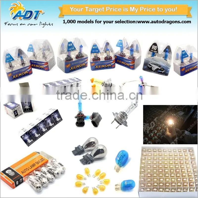 H15 Xenon halogen bulbs 7500k 55w DRL globes plasma for VW GOLF MK6