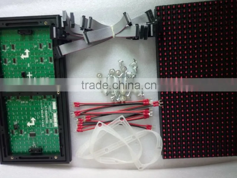 p10 outdoor flexble LED Display Module,single color red green blue yellow white module,LED screnn Module p10