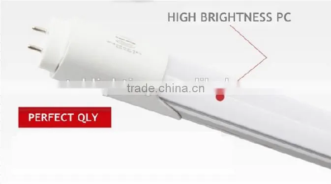 Trade Assurance 12W Microwave Sensor T8 led tube light CE ROHS Certificate