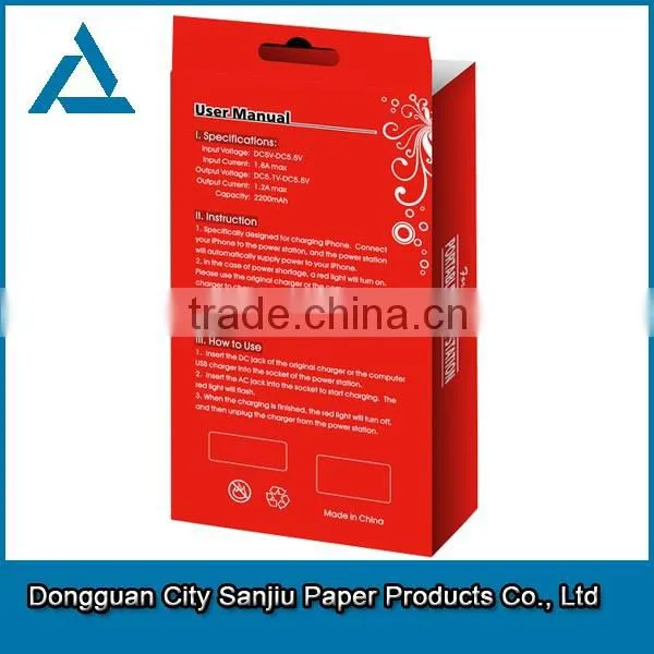 Custom Recycled paper boxes for flashlight Electric torch box Manufacturers