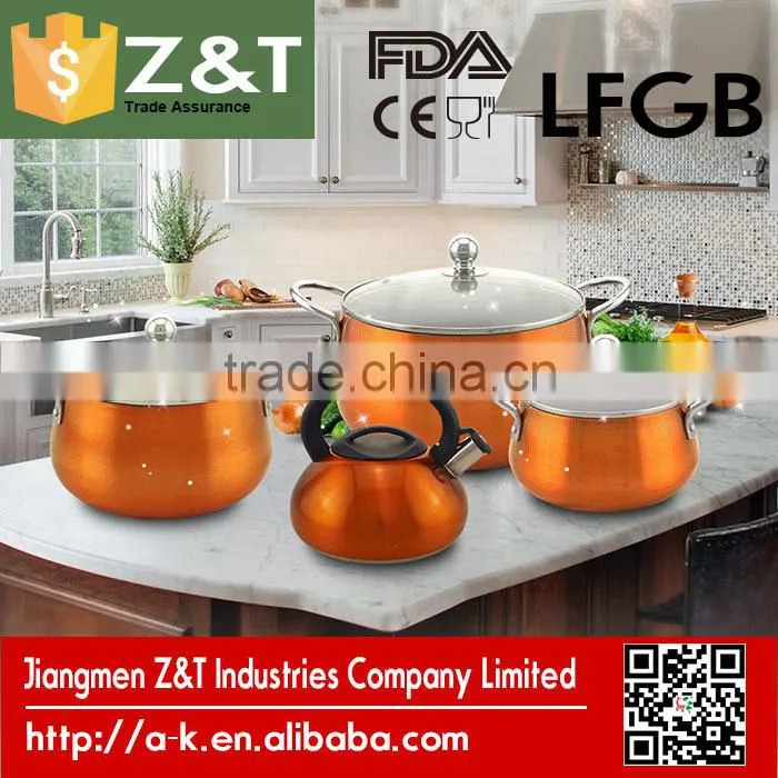 New product aluminum non stick cookware set with fry pan set