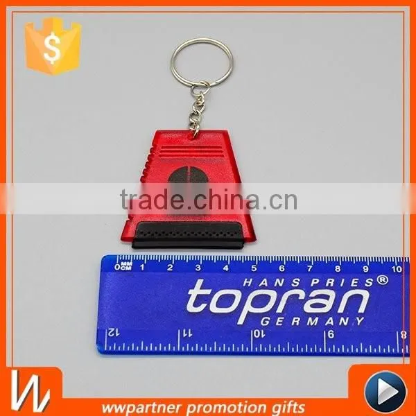 Mini keychain ice scraper