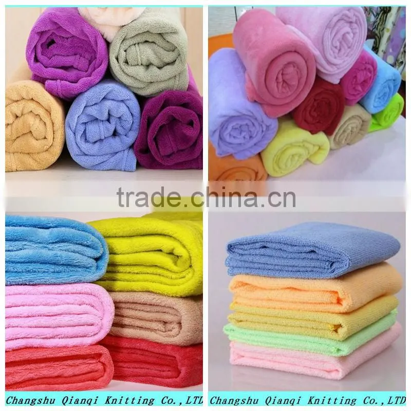 Double warp knitting coral fleece
