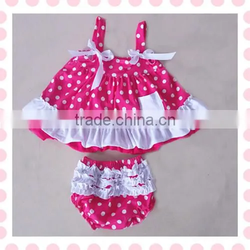Little mermaid costume outfit girls summer swing top set wholsale baby clothes