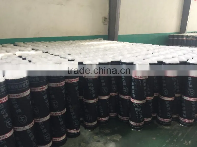 Building waterproofing materials torch applied sbs modified asphaltic membranes Weifang Fuhua