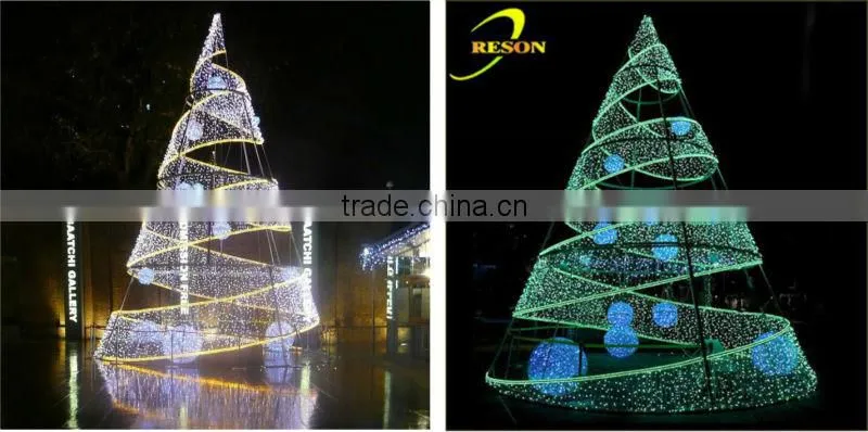 customizable giant outdoor christmas decorative tree