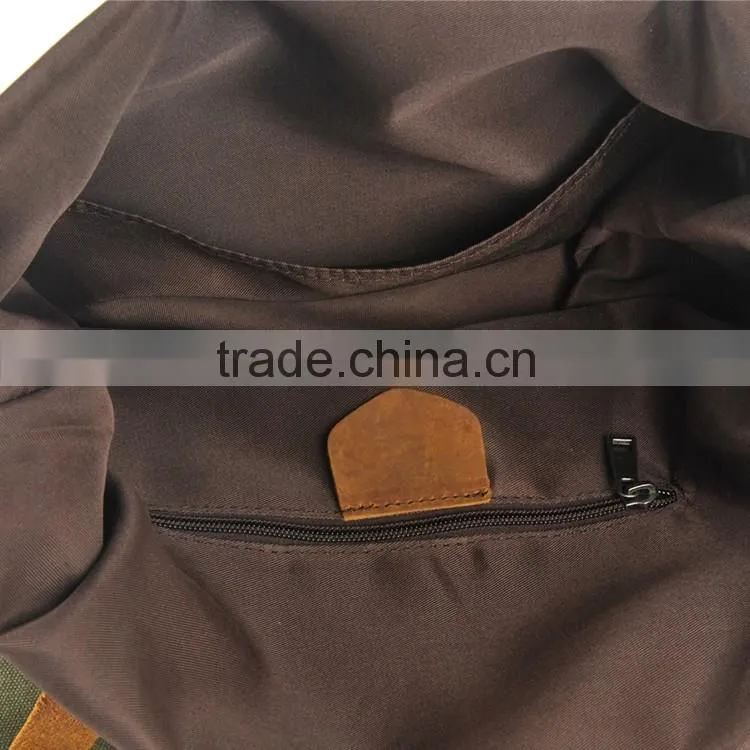 China wholesale RS-104-1 canvas student backpack school bag high school bag