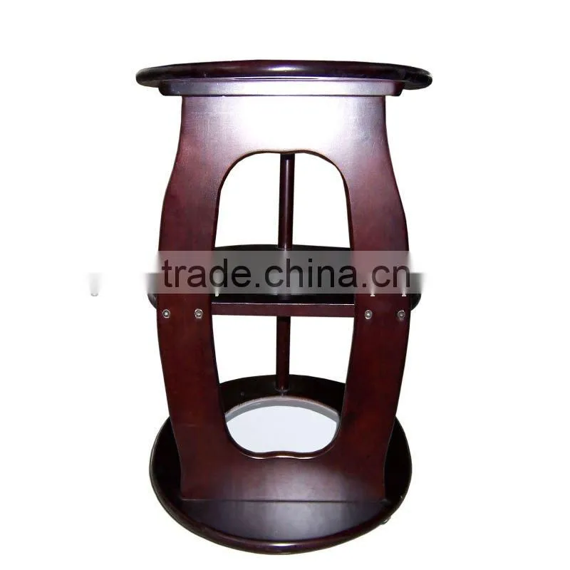 Solid Wood Beauty Salon Massage Trolley 3951A