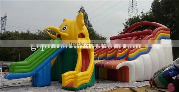 Children Kids Inflatable bouncer slide ,High Quality Large Jumping Bouncy Castle Slide for kids and child