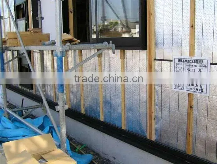 aluminium foil back for roof heat insulation paper material