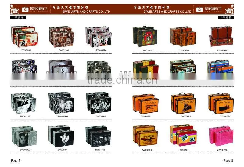 2014 new design MDF canvas box on stock catalog