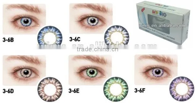 korea contact lenses New Bio 3-6 monthly contact lenses