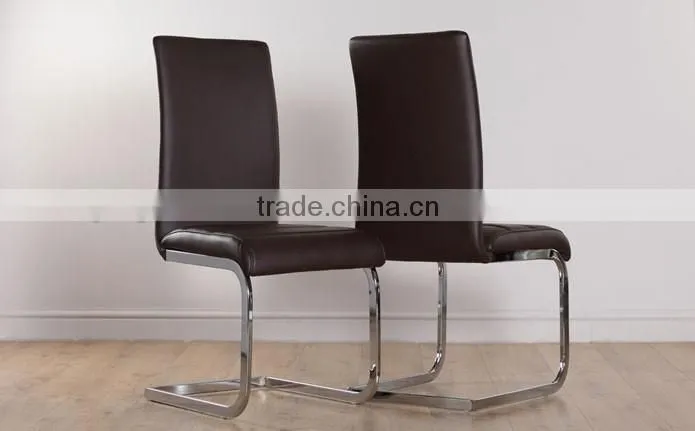 DC-2512 Perth White Leather Dining Chair