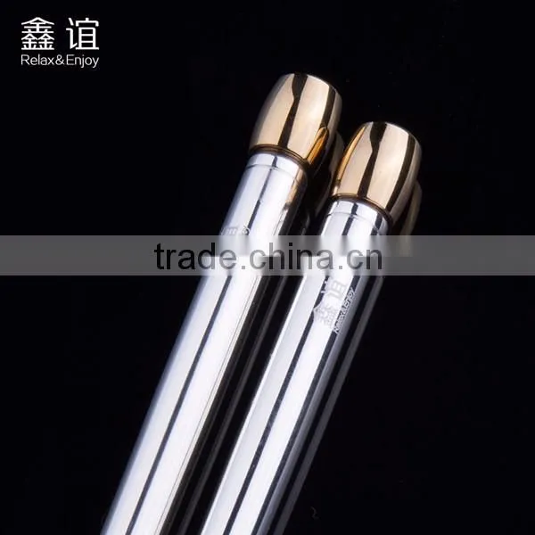 display silver Chopsticks Luxury OEM Chopsticks with diamond Chopsticks gift set with box for wedding gift