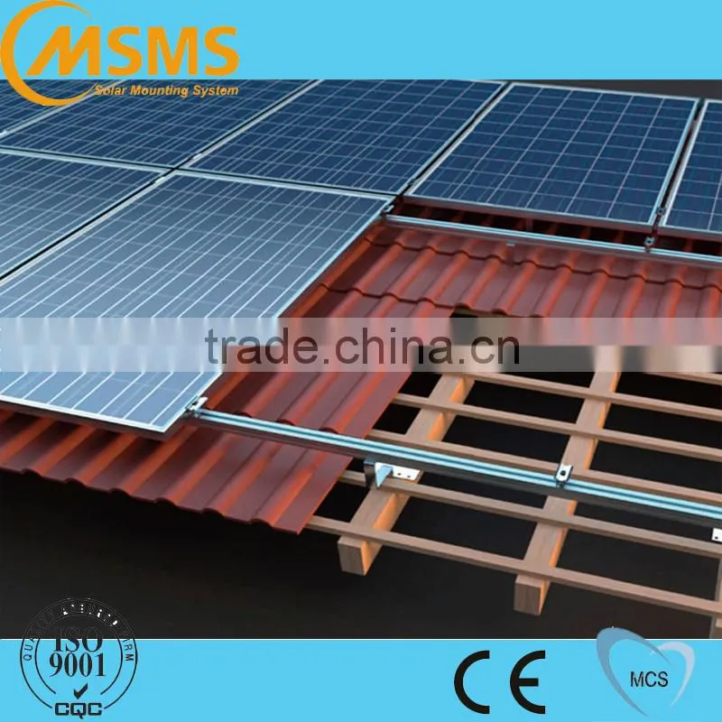 Chinese manufacturer pv solar panel racking system for home use