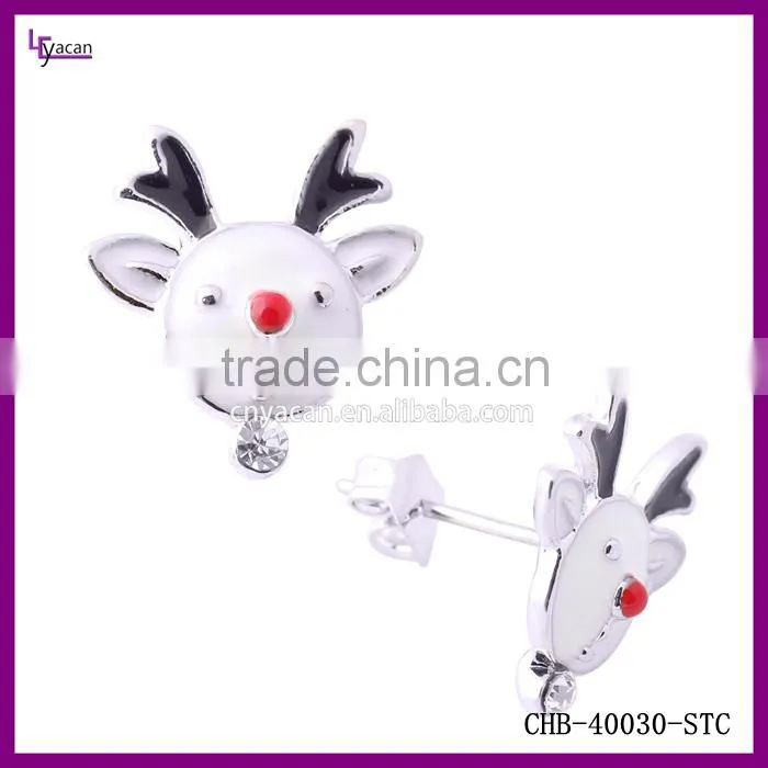 Christmas Promotional Gift 2016 14K Gold Elk Tragus Piercing Jewelry