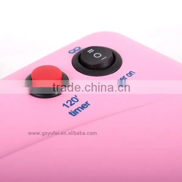 Good quality 36w uv lamp nail/nail uv lamp with 2timers CE RoHS