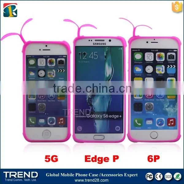 best selling amazon mobile phones universal bumpers silicone phone cover fit for 1~6 inch