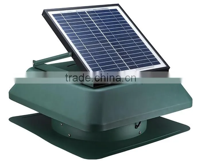 12W 12inch solar powered exhaust fan,solar panel adjustable