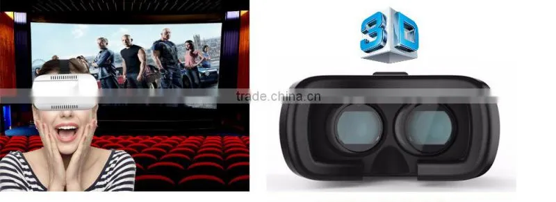 Lightweight Design Headset 3D VR Virtual Reality Glasses Box for Smartphone