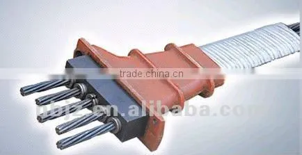 post-tensioning 3 hole slab anchorage for 12.7mm pc strand