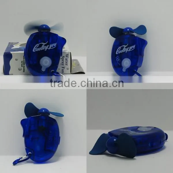 Portable Handheld Battery Fan, Water Spray electric fan.