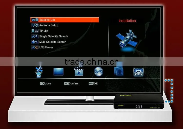 2015 high quality MINI HD 1080p satellite receiver DVB-S2 free IKS