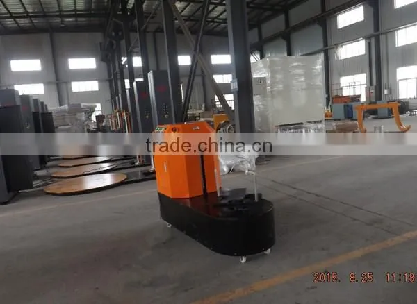 Automatic system control luggage wrapper with high quality