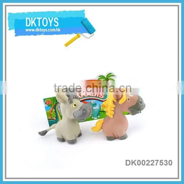 2016 Hot selling soft PVC animal roto-cast animal toys