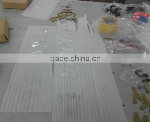 acrylic sign letter laser decorate letter