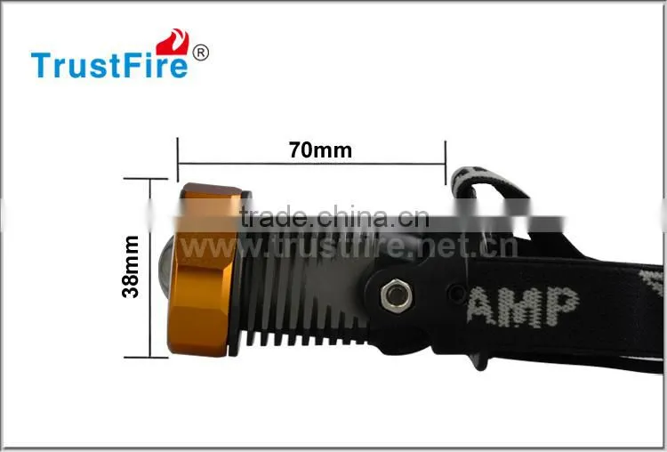 Trustfire original led lenser 3868-H6 with cree xml t6 led rechargeable cree led headlamp
