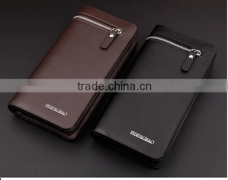 Luxury business wholesale top level cheap PIDENGBAO men wallet