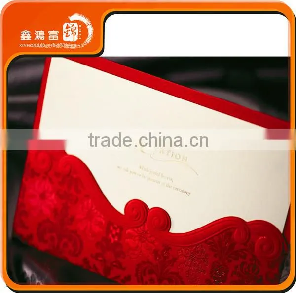 made in china small size best wishes paper card for letterpress
