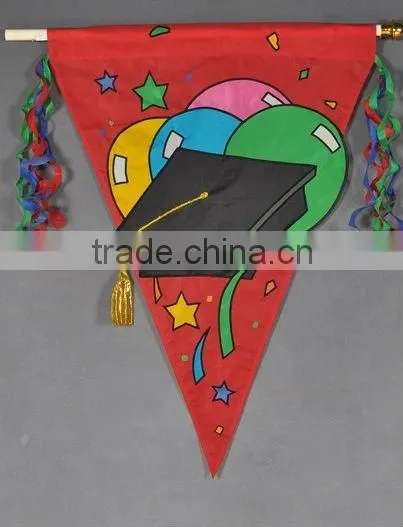 Appliqued flags