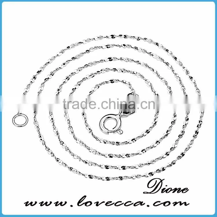 New coming Fashion women 925 sterling silver chain for necklace