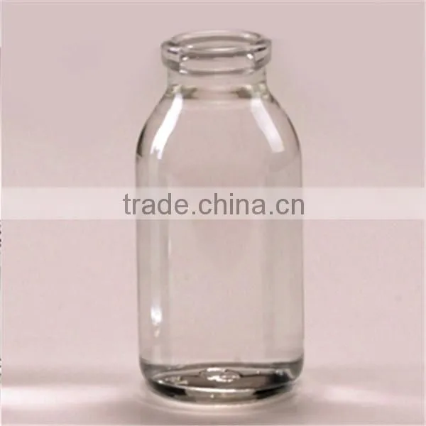 Clear Moulded Injection Glass Vials