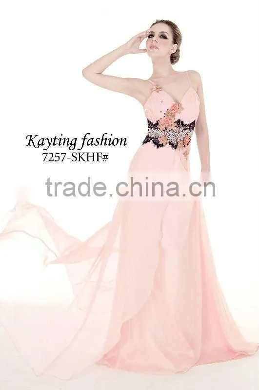 2012 elegant evening dress on sale mature sequins beaded long evening dresses Echo Lin 7257