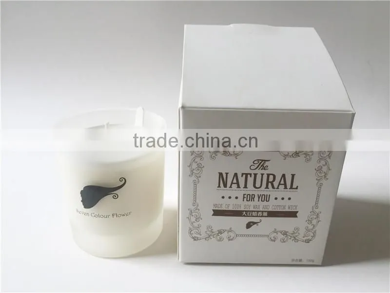 Printed paper candle box