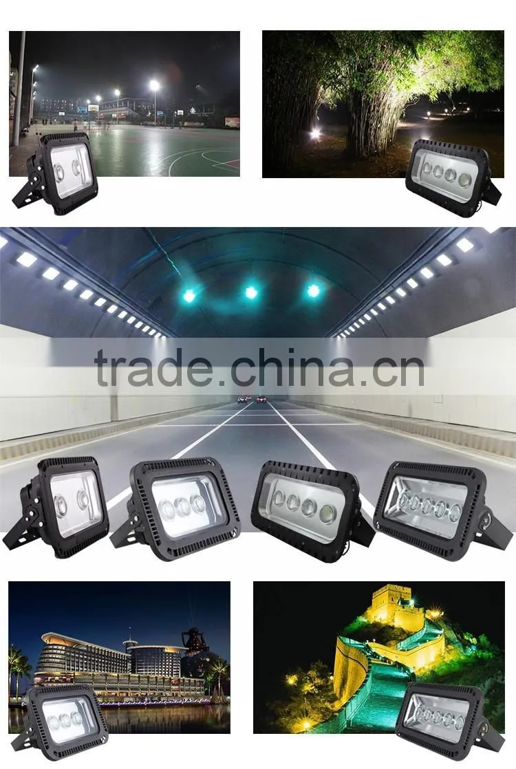 Die Casting Aluminum 9600lm ip65 150w high power led flood light with epistar chip