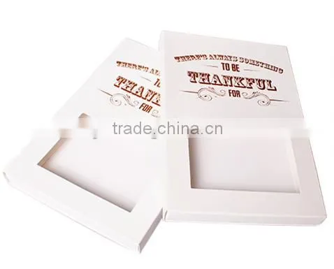 Different design black paper perfume packaging box