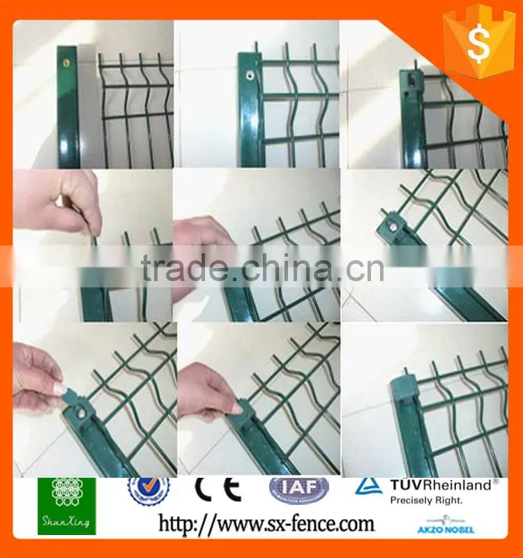 blue color metal Wire Fence (factory&exporter)