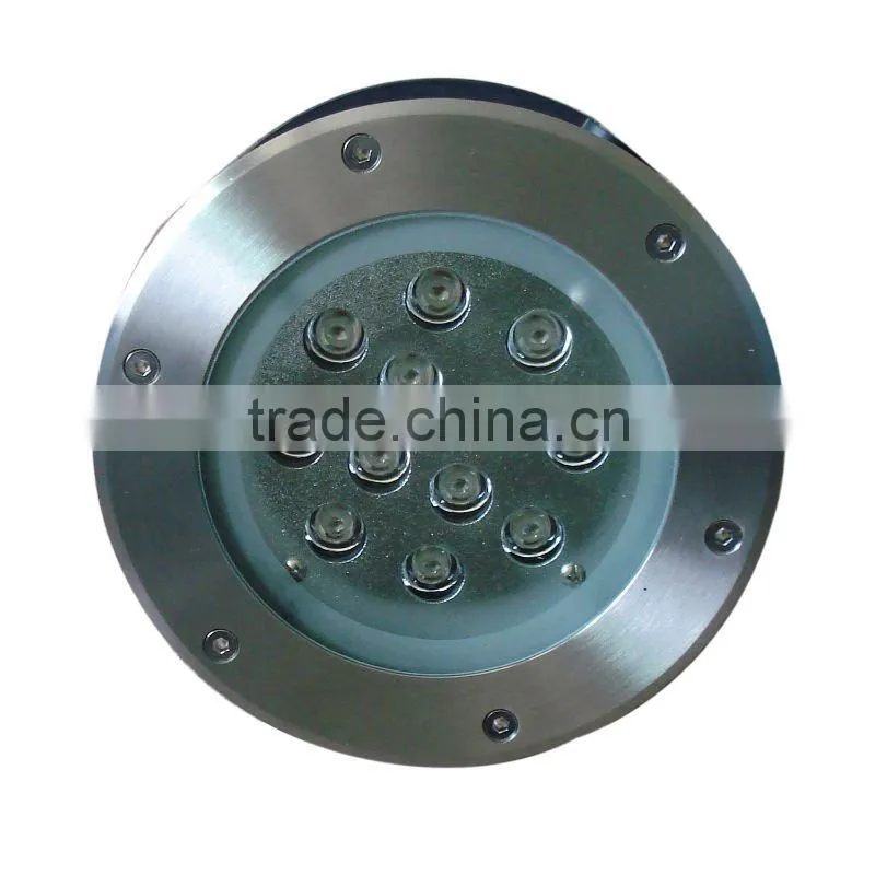 12W modern design and waterproof outdoor led inground light with CE