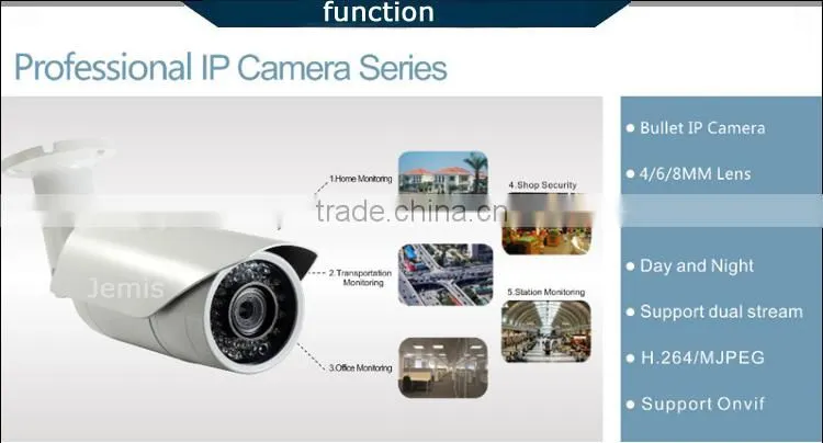 30m night vision 5.0MP wireless ip camera JM-1511